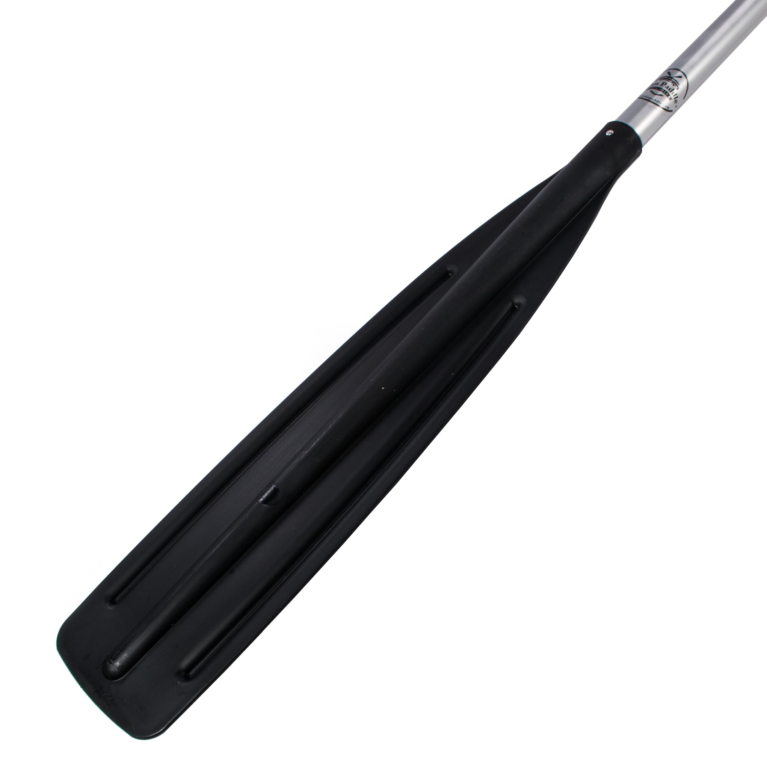 Aluminium Ruder Set John Paddle 2-teilig mit Manschette 45 mm, Ruderdollen & Tasche – leicht & korrosionsbeständig, ideal für Ruder- & Rettungsboote