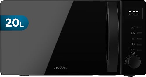 Micro-ondes Digital 20L Proclean 5005 Black 700W Technol Cecotec