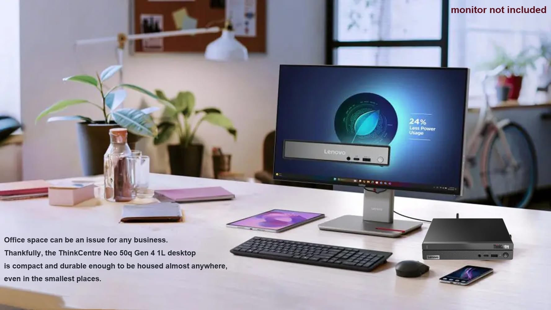 Lenovo ThinkCentre M70q Gen 5 Tiny Business Desktop (Intel 10-Core