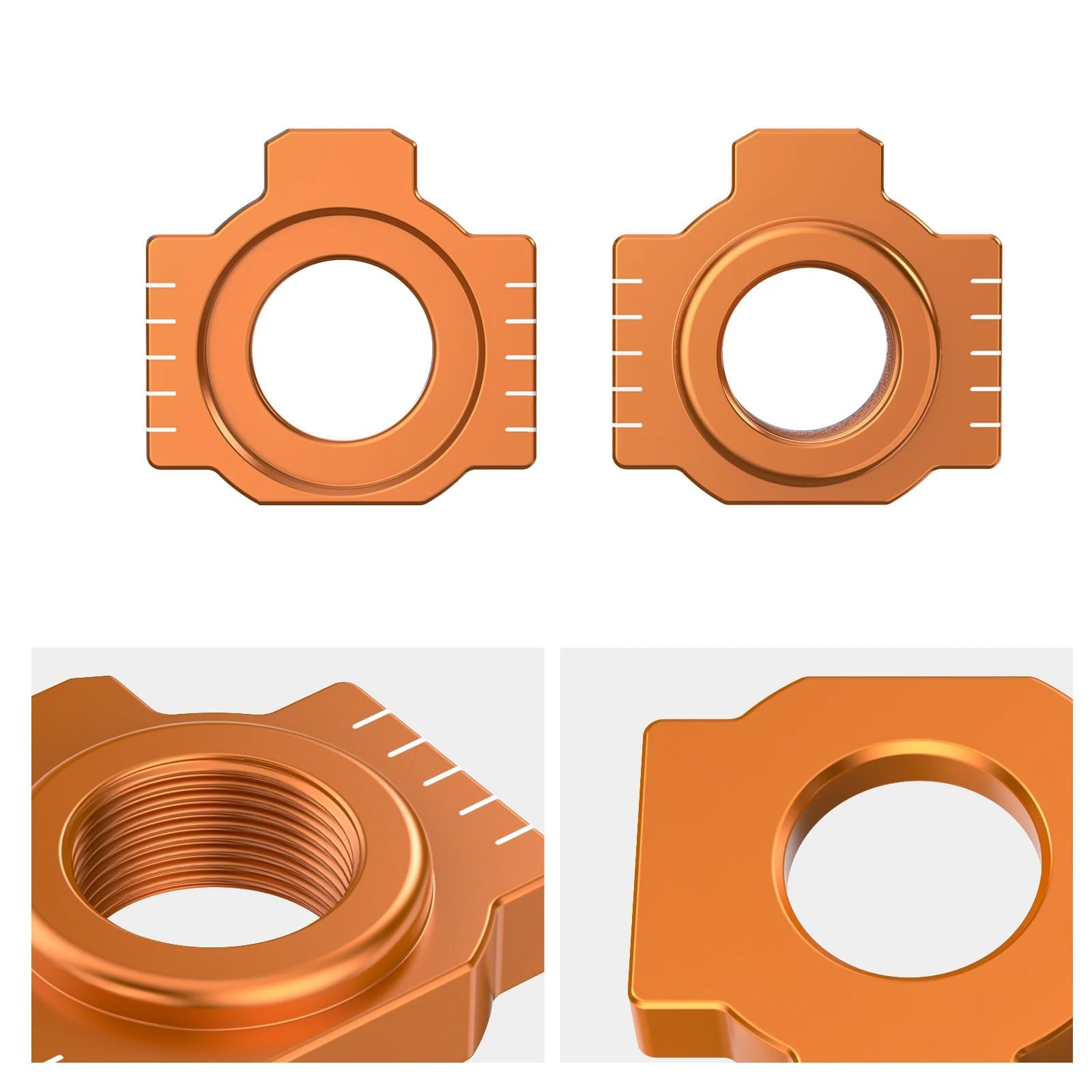 Tendicatena Adatto per 690 Adatto per SMC R 690 Adatto per Enduro Adatto per 790 Adatto per Duke 890 Regolatori catena blocco asse Singola velocità tendicatena(For 690)