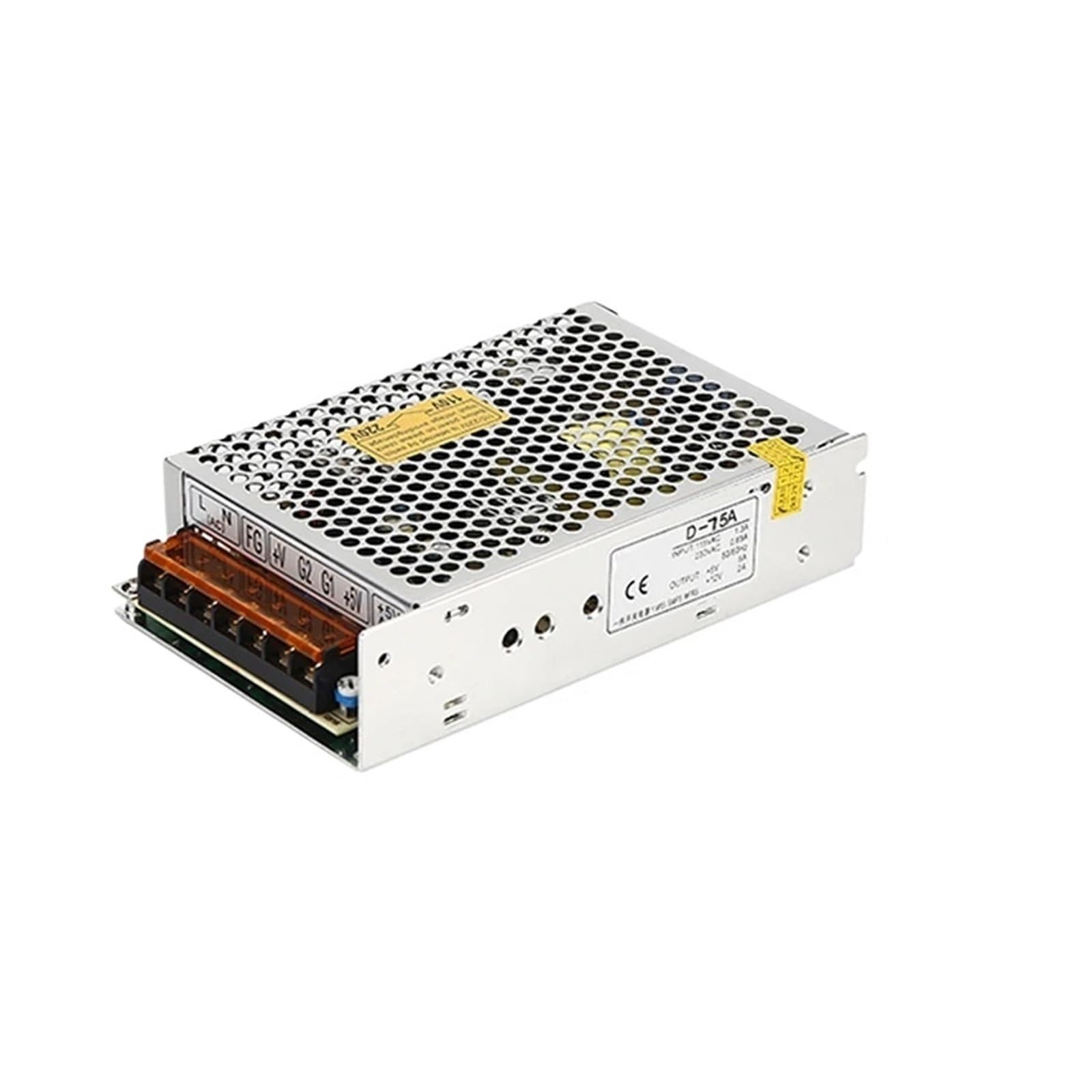 Alimentation à découpage régulée D-75A à double tension stable