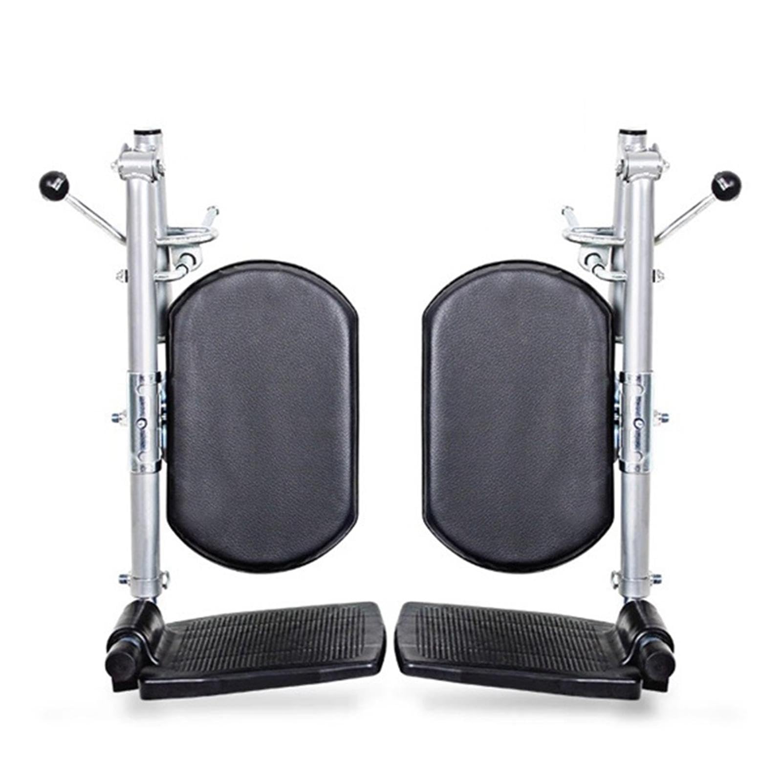 Reposapiés para sillas de ruedas estándar Premium para silla de ruedas, fácil de instalar, izquierda, 15 x 10 x 5 cm