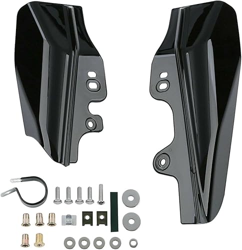 TCMT Deflector de aire de marco medio para Harley Touring Road King, Electra Glide, Street Glide, Ultra Classic 2001-2008