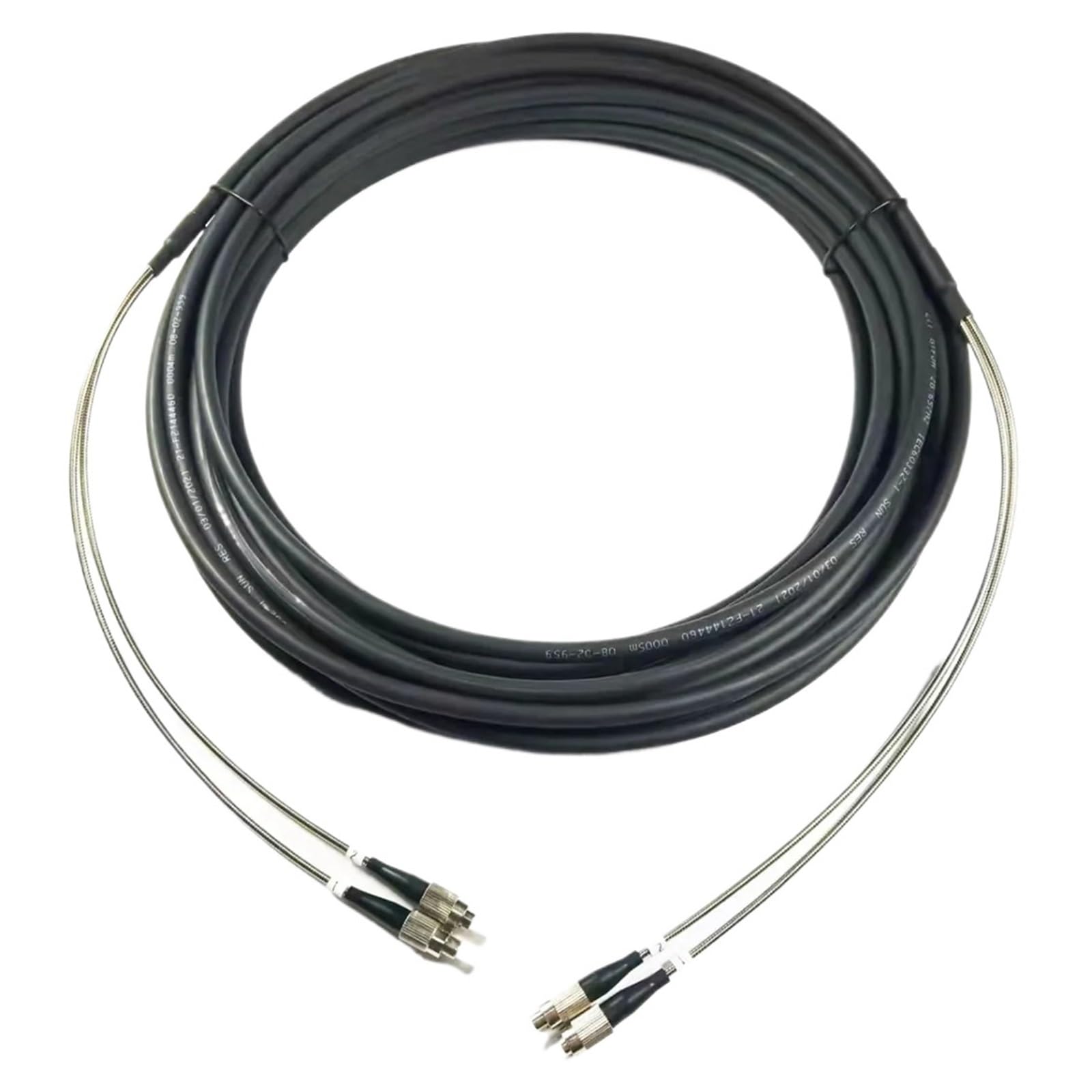 Câble de raccordement à fibre optique PDLC 2C OM4 - 2 fils - 40 à 120 m (100 m, FC-FC)