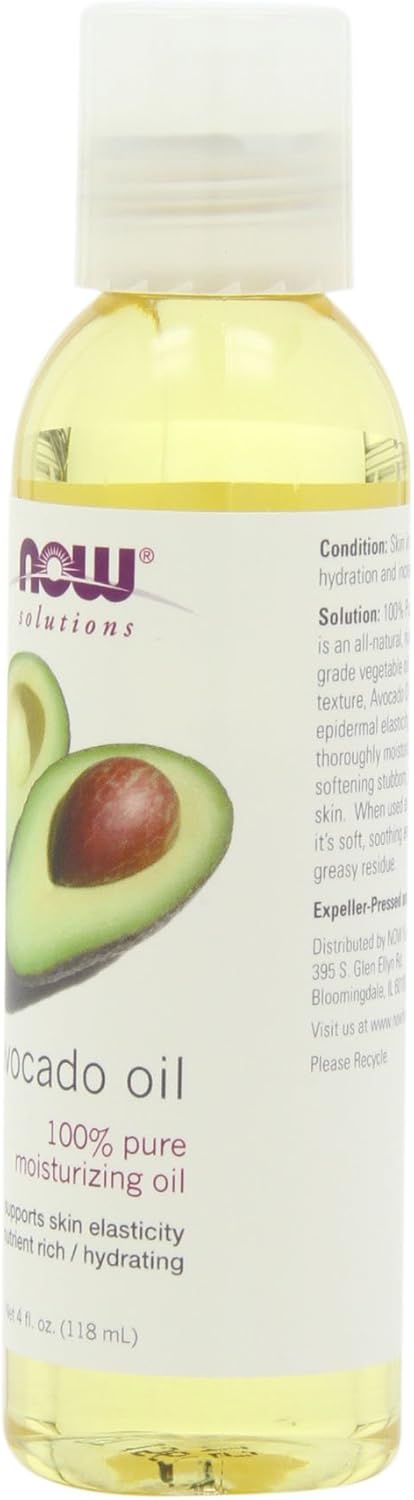 NOW Avocado Oil, 4 Ounces (Pack of 3)