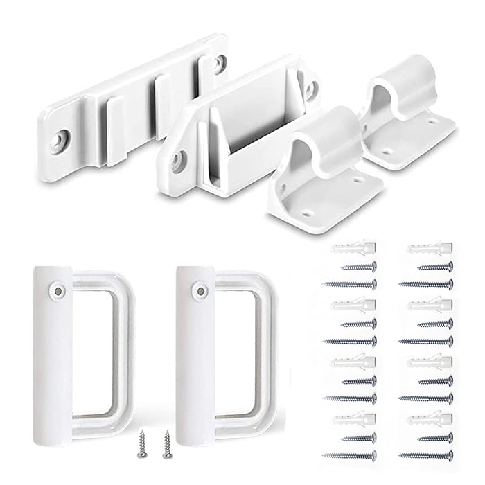 Buy KISKIZ Retractable Baby Gate Replacement Parts Kit (White