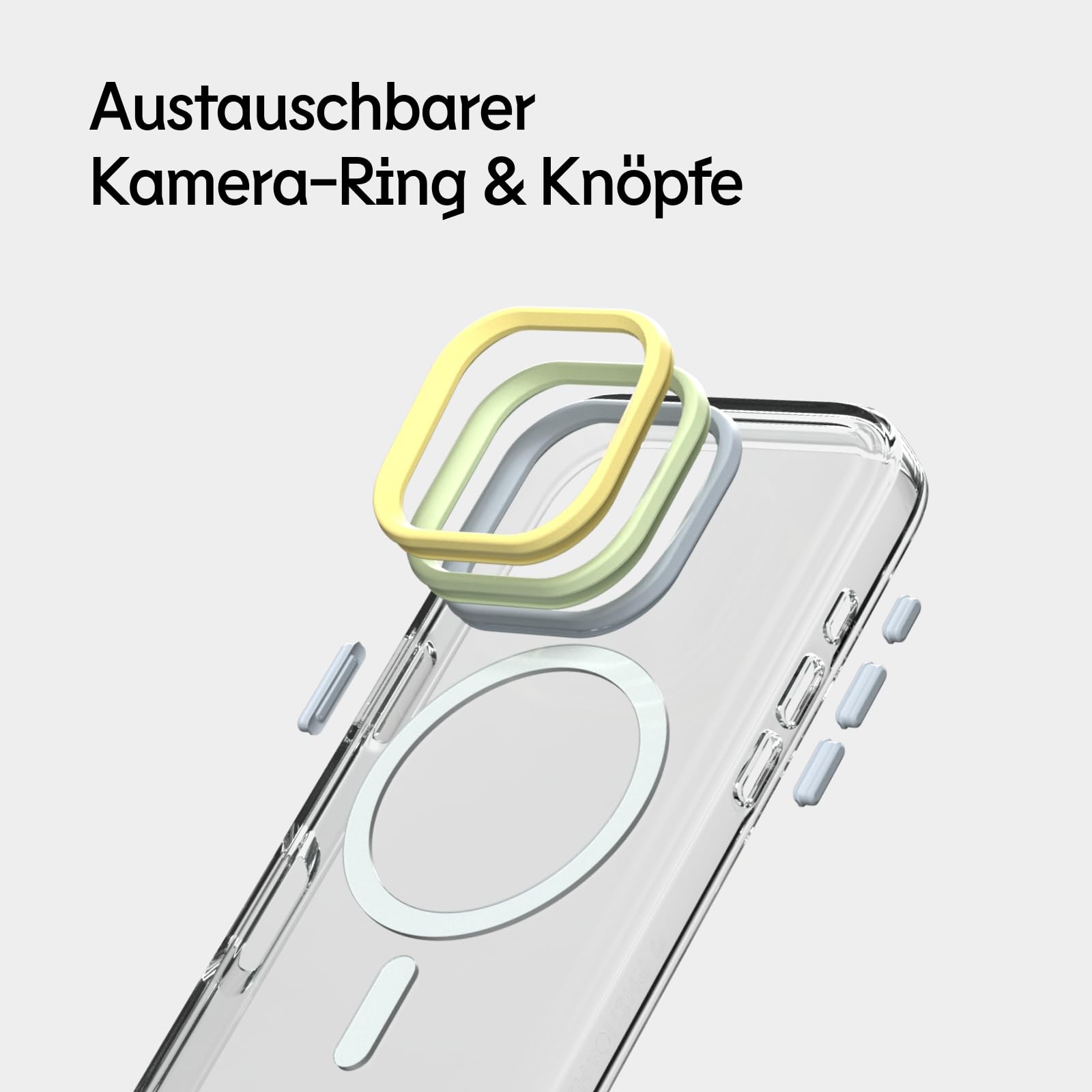 RhinoShield Clear Case Für IPhone 16 Pro Max – Anti-Vergilbung, 3m Fallschutz, Hohe Transparenz