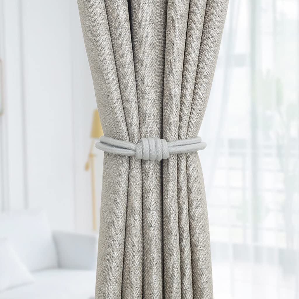 Stück magnetische Vorhanghalter, Einfachheit, dekorative Vorhangschnalle, Clips, Seil, Gardinenhalter für Schlafzimmer, Wohnzimmer, Büro