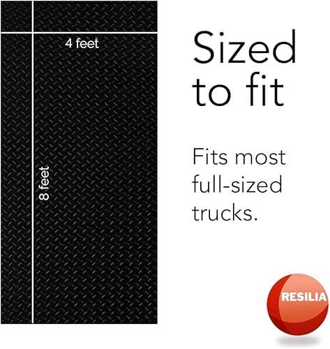 Miniatura 3 de RESILIA - Alfombrilla para caja de camión, de tamaño universal, con protección duradera y resistente, para todo tipo de clima, para camión,