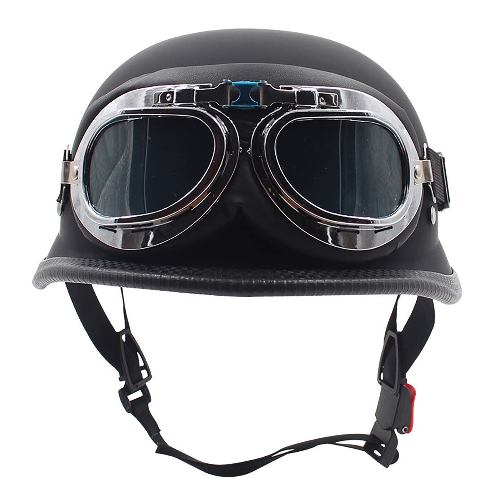 Demi-casque rétro jet pour moto et scooter, modèle vintage unisexe lavable