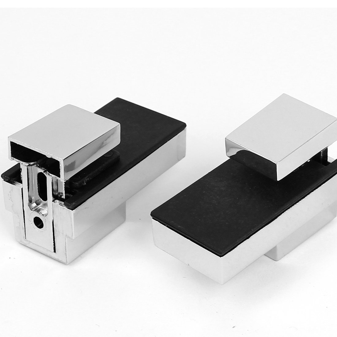 Aexit Adjustable 3mm-15mm Clamps Thick Glass Shelf Stainless Steel Clamp Support Hand-Screw Clamps Bracket 5pcs