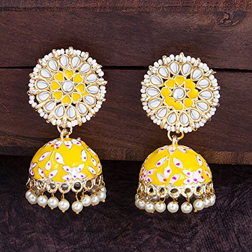 Stunning Plated Jhumki Earring For Women