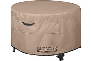 ULTCOVER Round Fire Table Covers 36 Inch