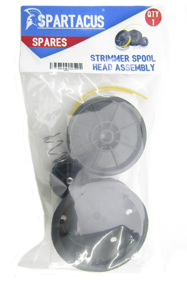 Spartacus Garden Strimmer Trimmer Spool Head Assembly Fits Ryobi PLT2543 PLT3043E RBC254FC Strimmer SP194.23