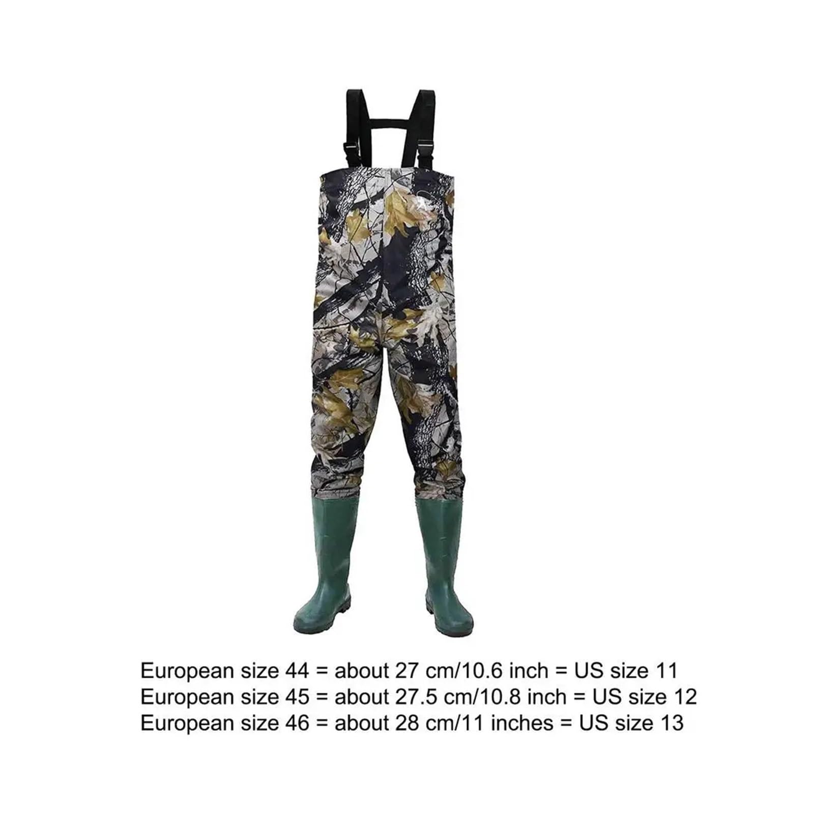 Trampolieri da Pesca a Mosca, Foglia d'Acero, Calza Impermeabile Traspirante, Pantaloni da trampoliere da Fiume for Uomini e Donne per Pesca E Caccia(45)