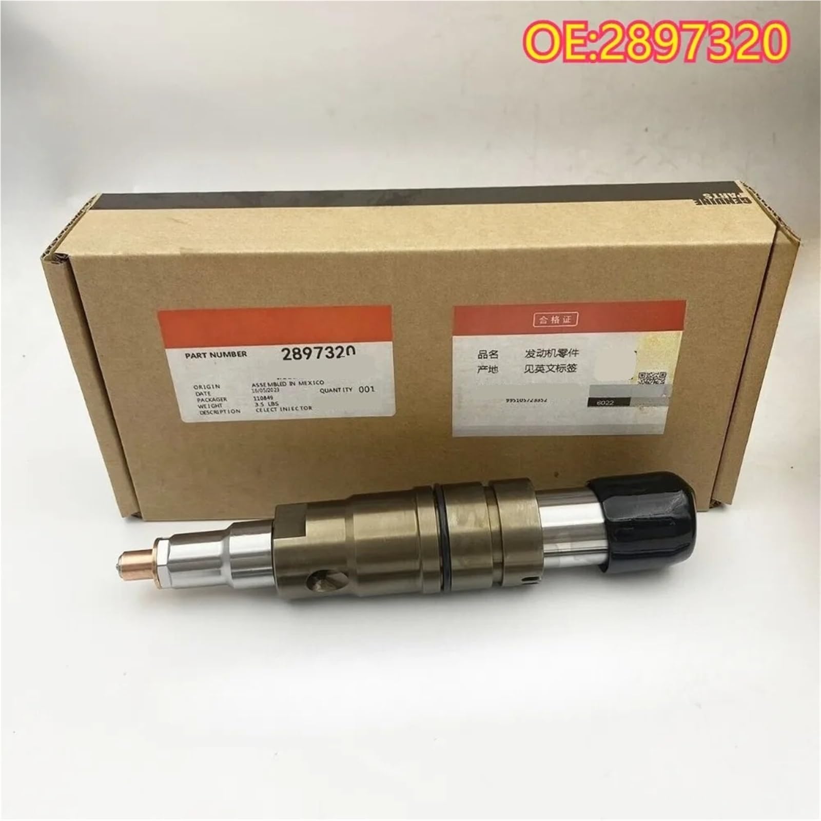 Wtryskiwacz paliwa do 2897320 Common Rail wtryskiwacza do dyszy Staaf