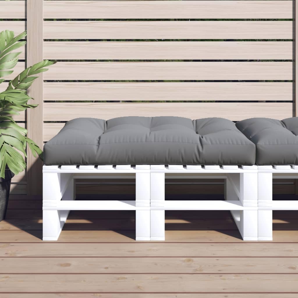 Générique Palettenkissen, grau, 120 x 80 x 12 cm, Polyester