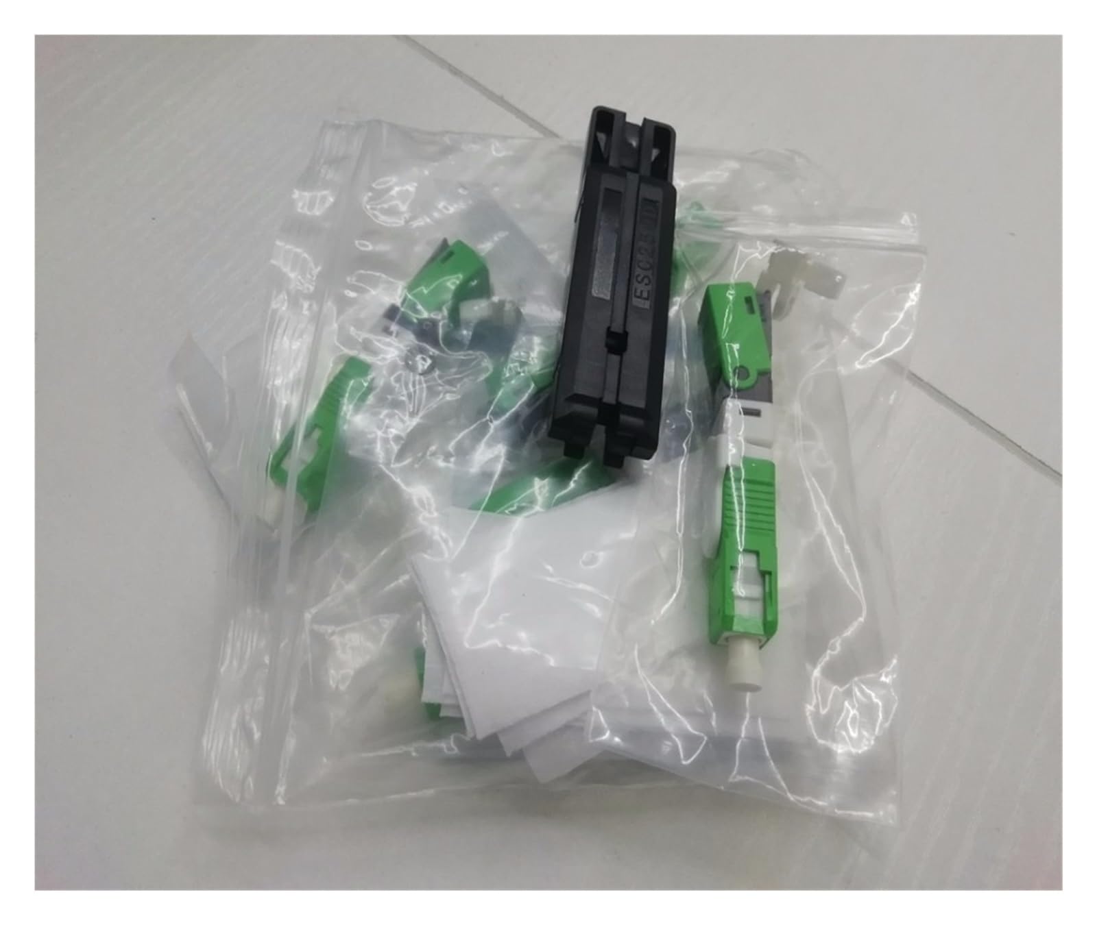 Connecteur rapide à fibre optique SC AC ESC250D Connecteur rapide SC monomodèle Outil de connecteur à froid FT-TH(50PCS)