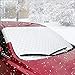 Produktbild Auto Windschutzscheibe Abdeckung, BODECIN Auto Sided Windschutzscheibe Sonne Schatten Protector von Schnee, Sonne, Eis, Frost, Wind, Staub mit zwei Anti-Diebstahl Ohren Passend für die Meisten Autos