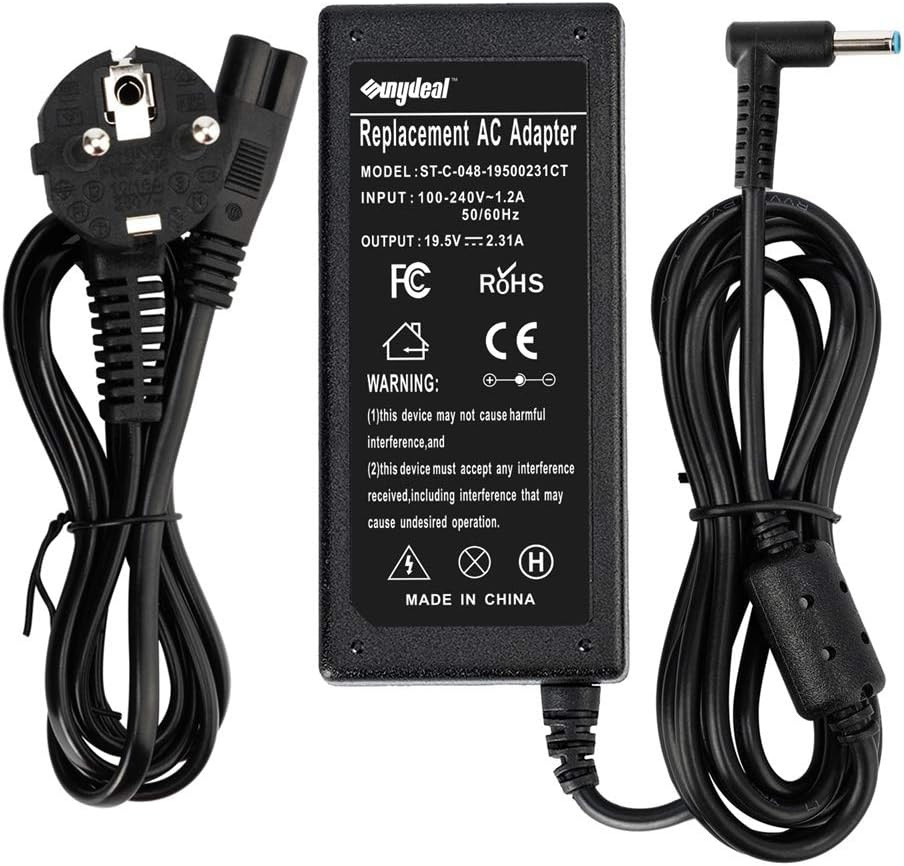 cavo di alimentazione hp per laptop 45w