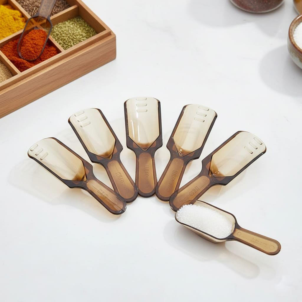 Mini Plastic Spoons - Spice & Sugar Serving -1