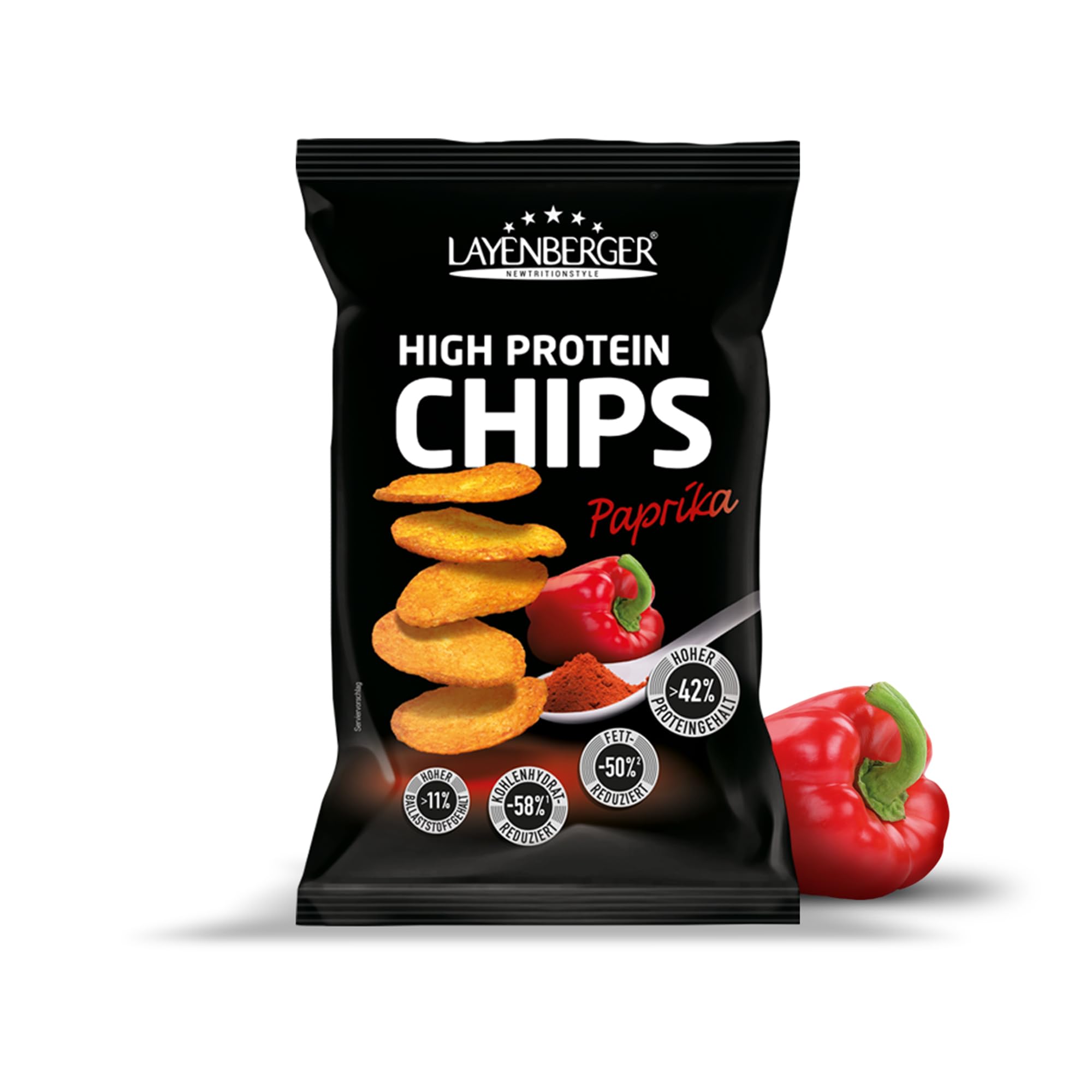 Layenberger High Protein Chips (Paprika)