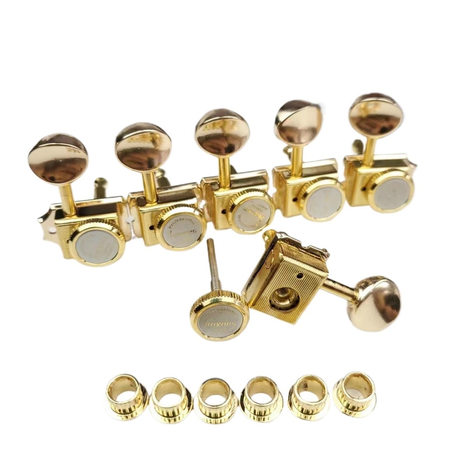 Goldene Vintage Locking String Tuner E-Gitarre Mechaniken for ST TL Lock Tuning Pegs