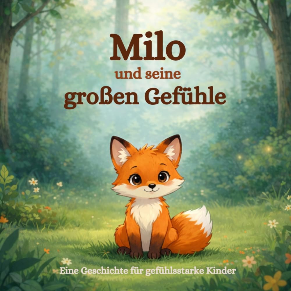 Milo und seine großen Gefühle: Ein liebevolles Kinderbuch über Emotionen, Selbstregulation und gefühlsstarke Kinder
