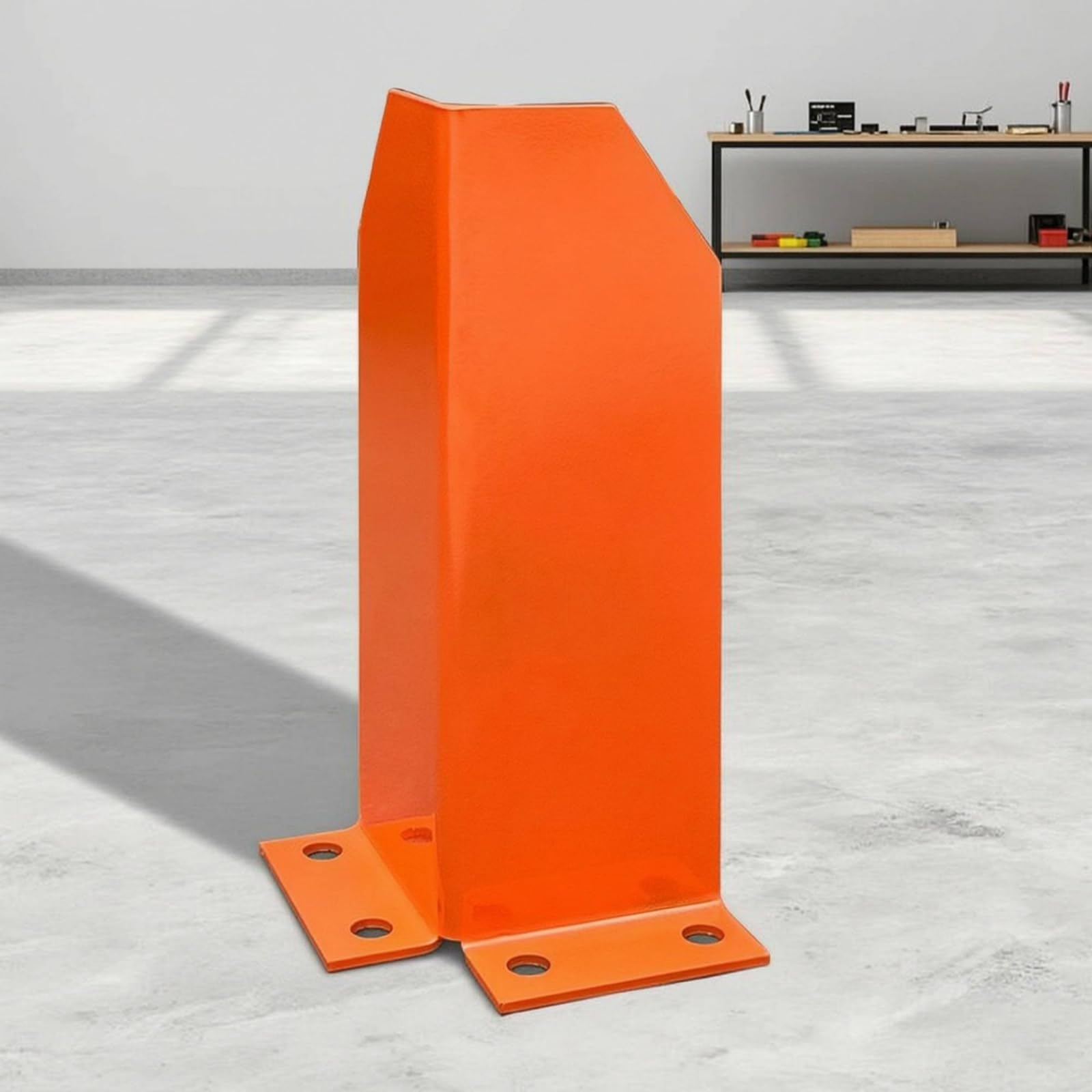 Protector Esquinas Rack Industrial Protección Grueso para Fábricas, Naranja, U con Borde 4.0