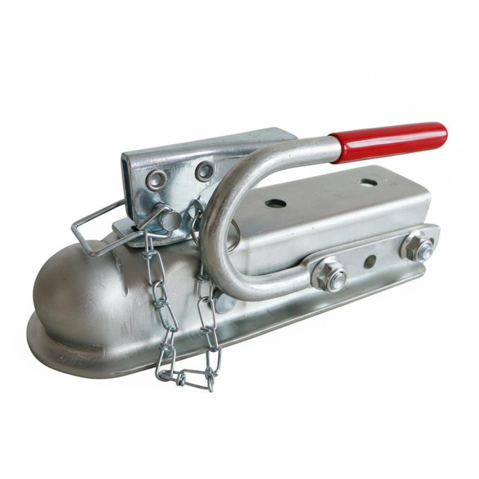 Trailer Hitch Coupler Heavy Duty Trailer Drawbar Coupler High Strength Towing Equipment 2x2 Coupler W Handle-image-47