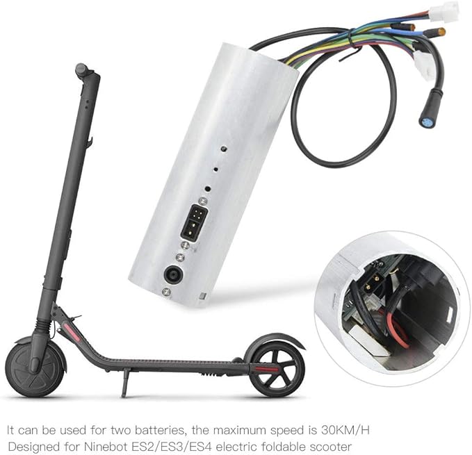 Vobor Tablero De Control De Scooter - Tablero De Control Ninebot,  Ensamblaje De Controlador con USB para Piezas De Scooter Eléctrico Plegable  Xiaomi Ninebot ES2 : Amazon.es: Bricolaje y herramientas
