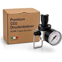 Neues Wasser Group CO2 Pressure Regulator for Use with Standard 425 g CO2 Cylinder Suitable for Quooker Cube System - Water Carbonator Bubble System Buffer Device Carbonator