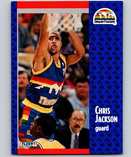 Amazon.com: 1991-92 Fleer Basketball #49 Chris Jackson Denver