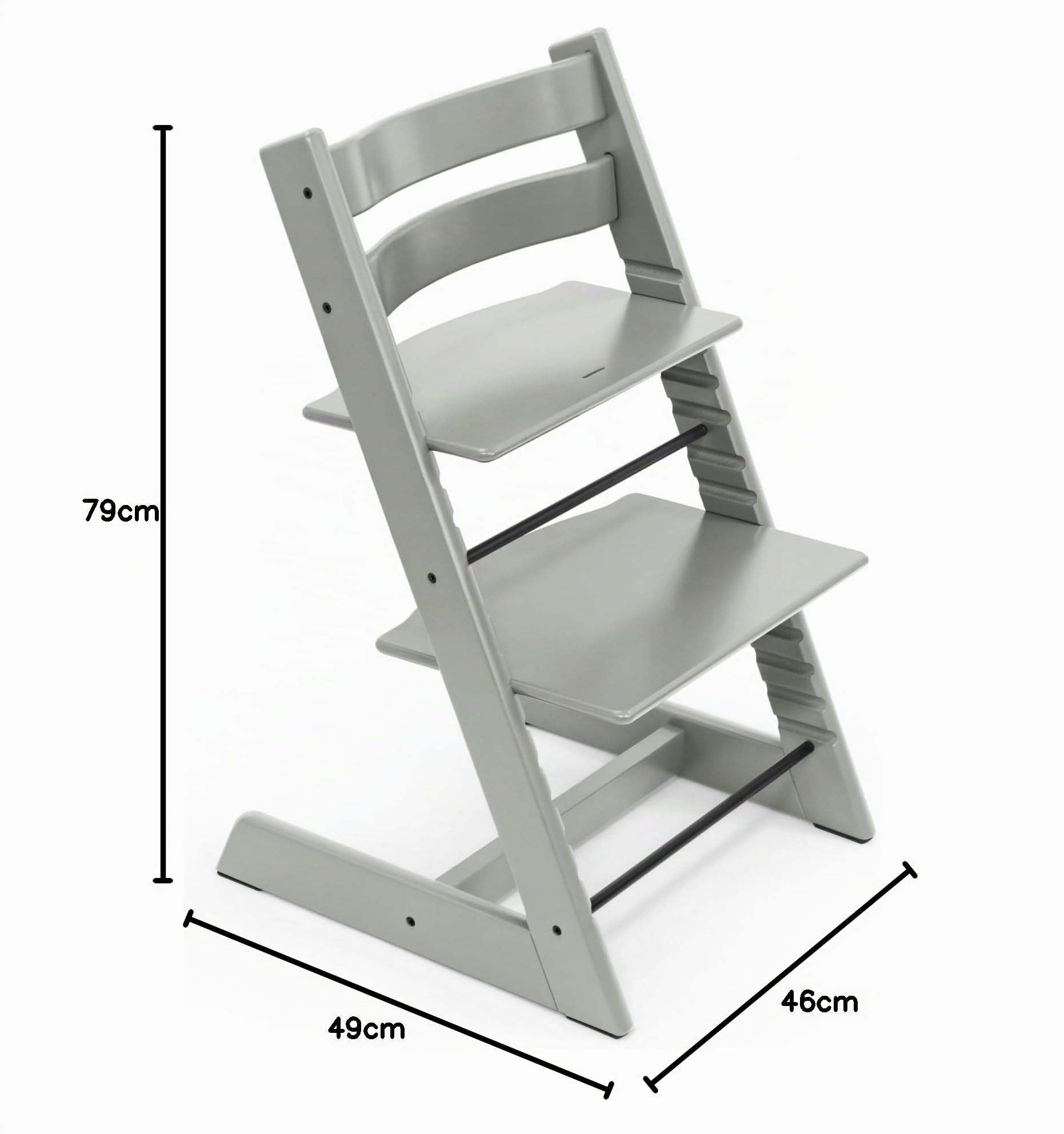 Chaise haute Tripp Trapp Vert glacier