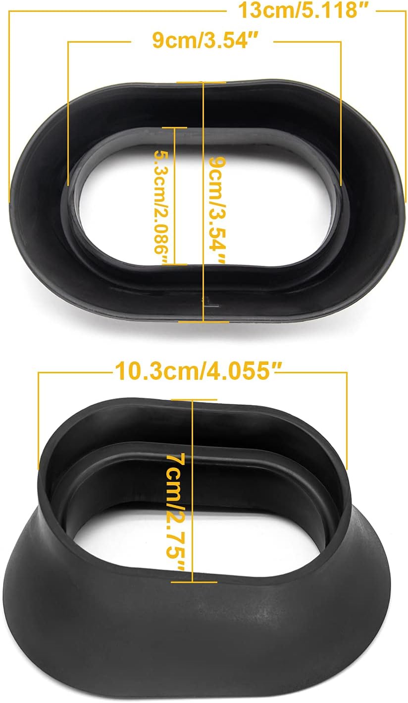 94423-29G00 & 94433-29G00 Ram Air Intake Duct Rubber Boots Fit for 2004 2005 Suzuki GSXR GSX-R 600 750