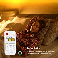 BTF-LIGHTING FCOB COB LED szalag 1m 640LED/m USB 5V RF távirányítóval konyha hálószoba 5