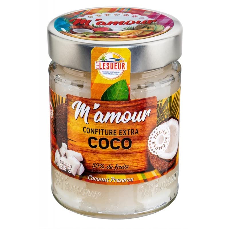 M'AMOUR - M'Amour Confiture De Coco 325G - Lot De 3