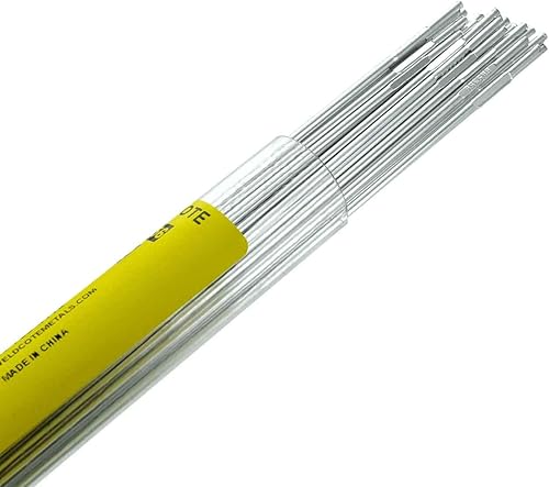 Weldcote Metals Aluminio 5356 116" X 36" TIG Varilla de soldadura 1 libra