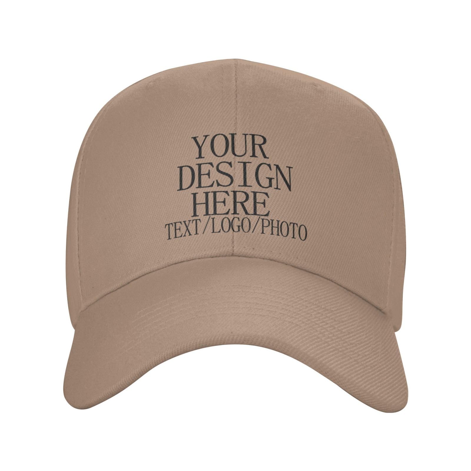 Bulk Custom Baseball Cap with Logo Photo Personalised Hat Mesh Trucker Cap Breathable Sun Protection Customised Gifts for for Men Women Outdoor Sports Funny Fitted Cap Travel-Friendly