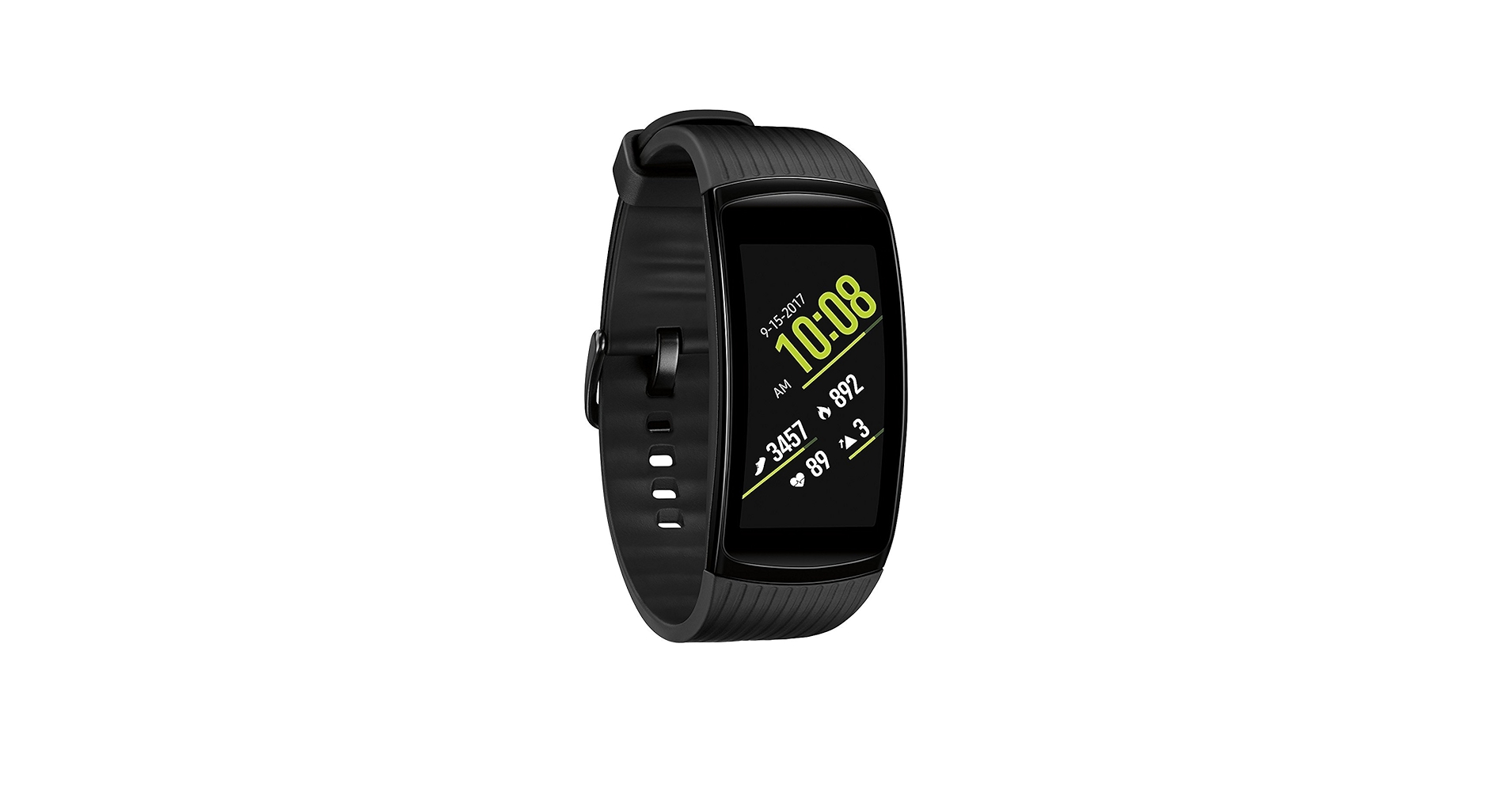 Galaxy - 【美品】Galaxy Gear Fit2 Pro GPS搭載フィットネスバンド サムスン、GPSと心拍計を搭載したフィットネスバンド「Gear Fit2