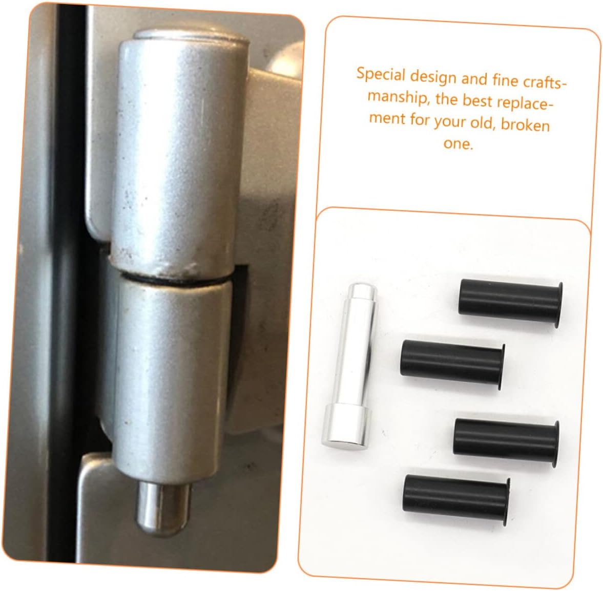 TEHAUX 5sets Car Door Hinge Repair Kit Door Hinge Bushing Liner Fitment for Autos