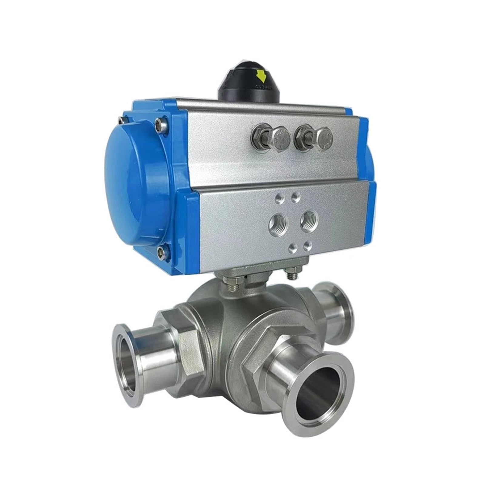 MXXDMOPD Pneumatic Three-Way Ball Valve T/L Flow Vacuum(L-KF50)