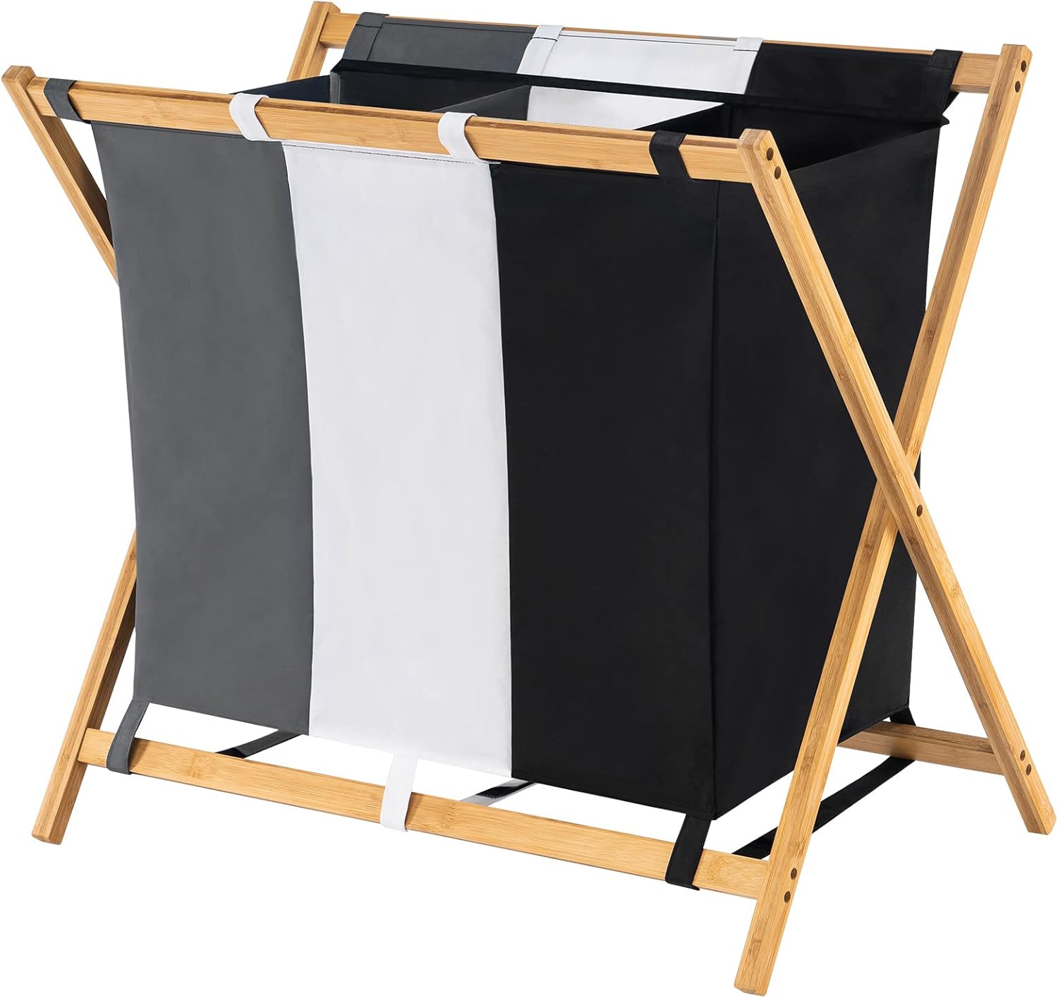 Buy Fiona's magic 143L Large Laundry Sorter 3 Section, Waterproof