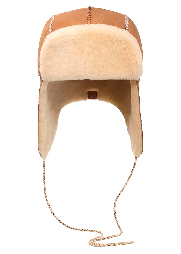 UGG Women's Sheepskin Trapper, Chestnut, s/m at Amazon