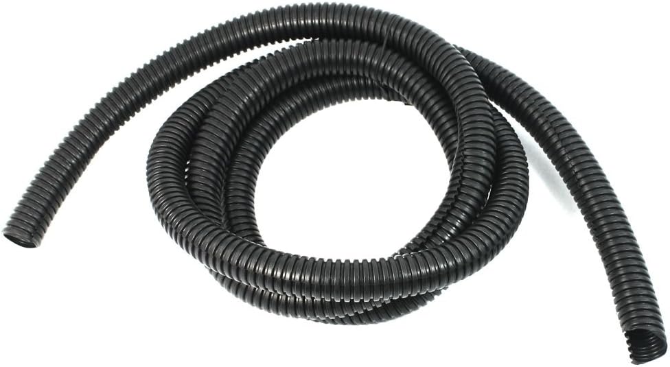 Electric Wire Protector 3/4" Dia Flexible Split Loom Tubing Pipe 6.5Ft