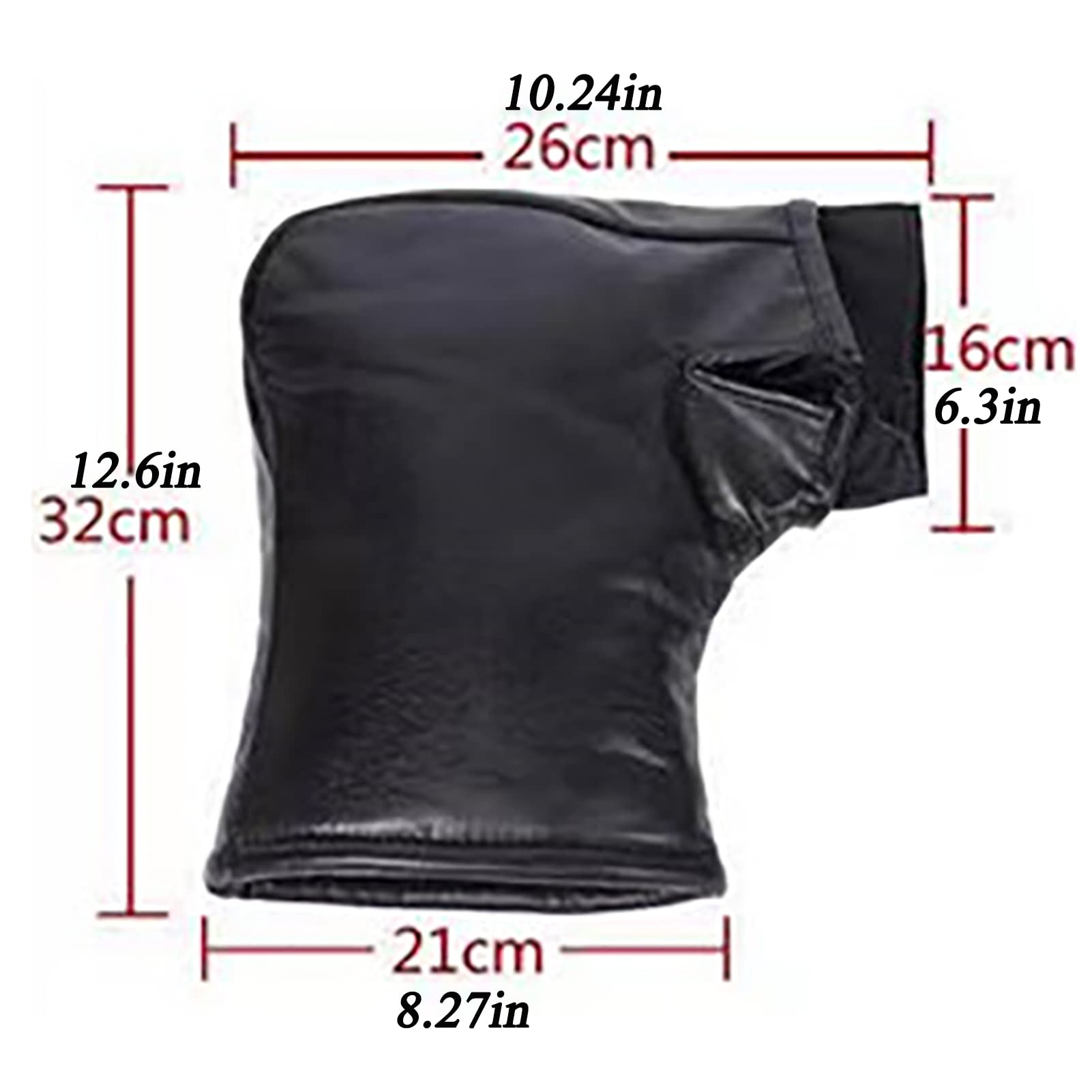 Guantes De Manillar Invierno Impermeable Manos para Montar Manoplas Más Calientes Manoplas A Prueba De Viento Guantes De Mano