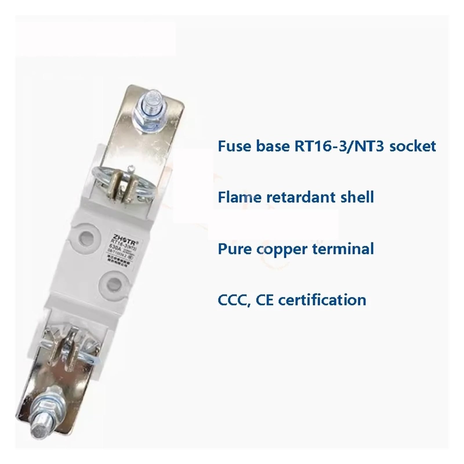 Fusibile ceramico RT16-3 a Bassa Tensione Fusibile NT3 Base Fusibile 630A Base Fusibile RT36 NH/NT