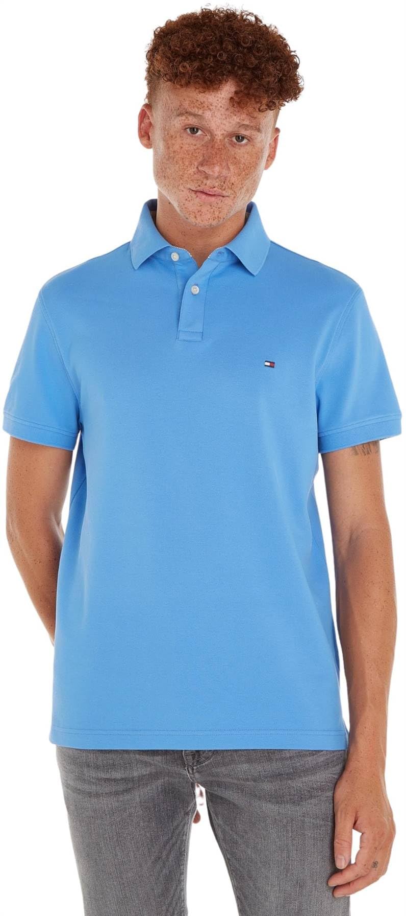 Tommy Hilfiger Polo a Maniche Corte MW0MW17770 - Uomo