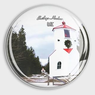 Fridge Magnet Baileys Harbor The Ridges Sanctuary Wisconsin USA Travel Souvenir Collection for Gift Home Decoration Office Whiteboard
