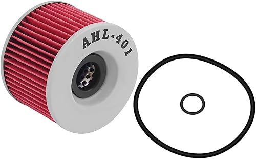 Vista 4 de AHL 401 Filtro de aceite para Honda CB350F CB350 F 350 1972-1974